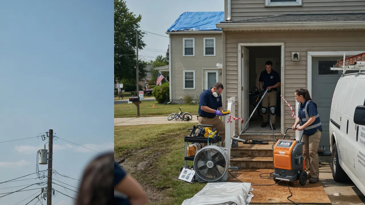 Water Damage Repair in Simmesport, LA near me